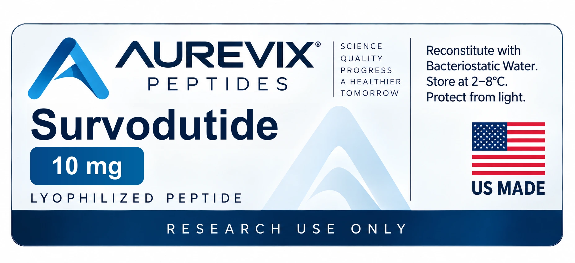 Label AUREVIX Survodutide 10mg